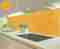 Küchenrückwand einfarbig RAL 1003
