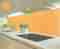 Küchenrückwand einfarbig RAL 1017